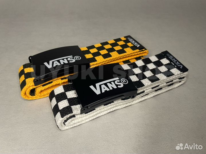Ремень Vans в клетку
