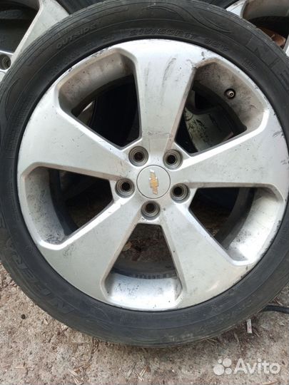 Литые диски r17 на chevrolet cruze