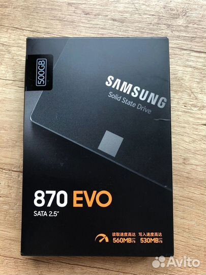 Диск Samsung SSD 870 EVO 500gb mz-77e500b