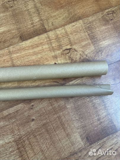 Длинные картонные втулки тубус тубы 150 см