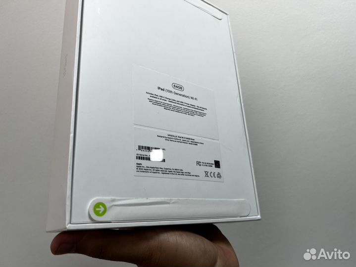 Планшет apple iPad 10 поколения 64Gb /новый