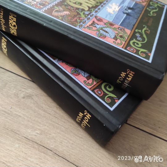 Книги русские народные сказки 2 тома коллекционные