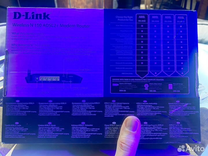 Роутер D-Link DSL-2640U