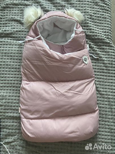 Конверт кокон на выписку