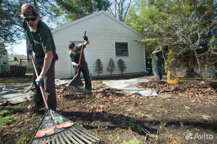 Уборка участков