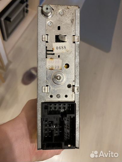 Магнитола на Audi a6 c5