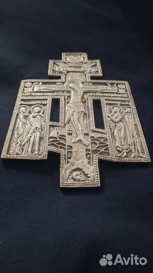 Крест старинный литье