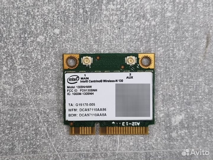 Wi-Fi + Bluetooth модуль 130nbhmw