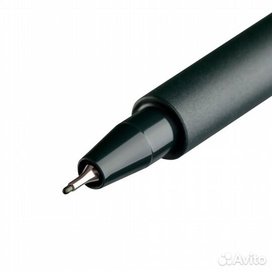 Ручка капиллярная Faber-Castell 0.4мм черная,уп4шт