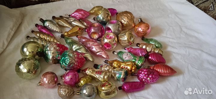 Редкие елочные игрушки СССР