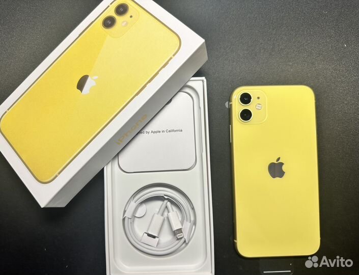 iPhone 11 Жёлтый 256 гб