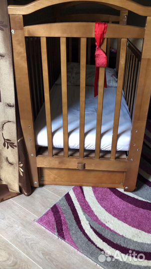 Кровать детская Мозжга с маятником