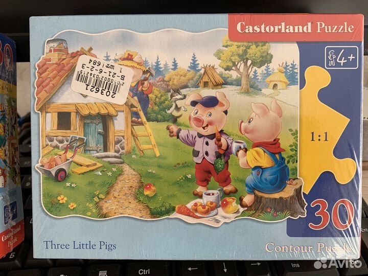 Пазлы детские новые