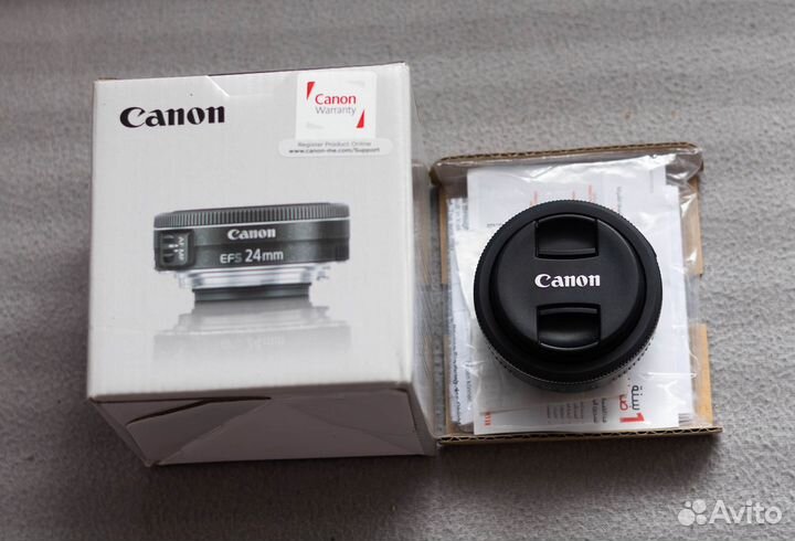 Объектив Canon EF-S 24mm f/2.8 STM