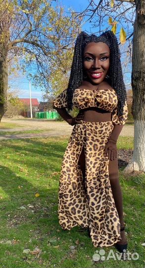 Шуточный стриптиз ростовая кукла мулатка