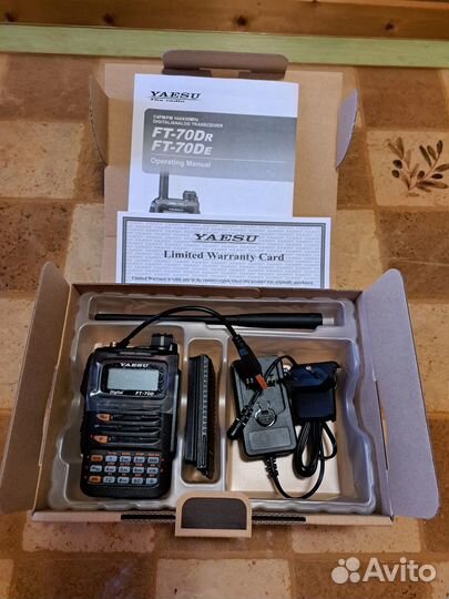 Радиостанция Yaesu FT-70DR