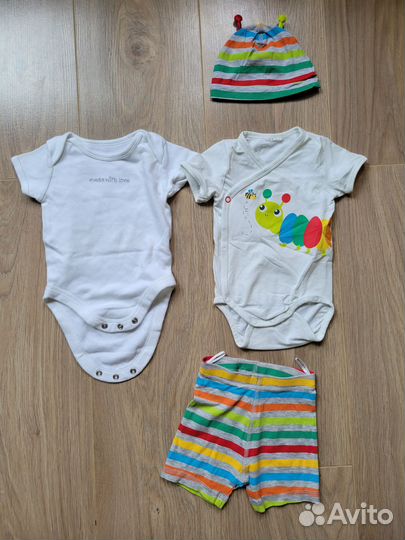 Песочники и боди hm 62