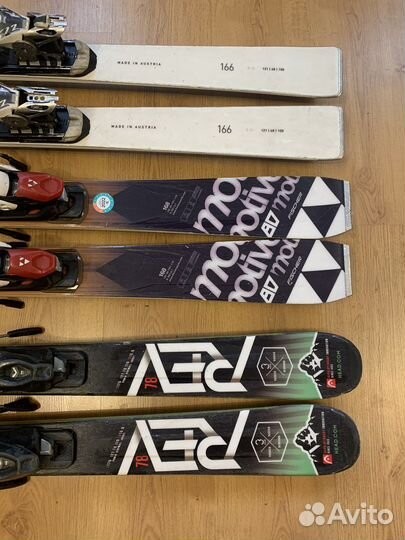 Горные лыжи Head Fischer Kastle 166-170см