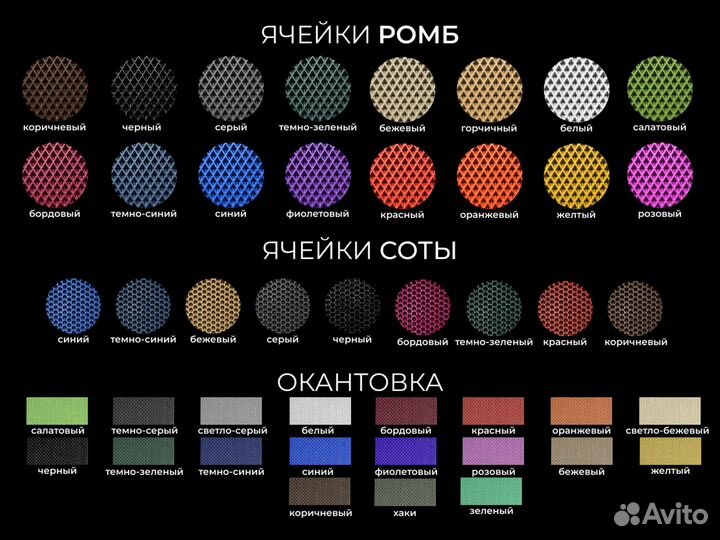 Evо коврики без разреза от производителя Эво Ево