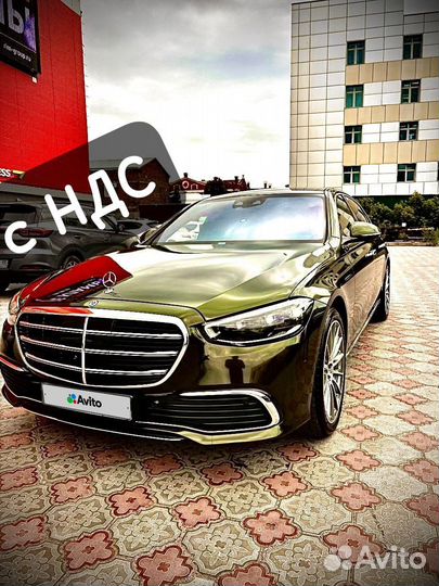 Mercedes-Benz S-класс 2.9 AT, 2021, 11 000 км
