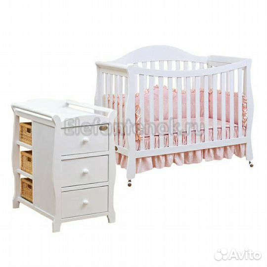 Кроватка Giovanni Bravo + комод Belcanto