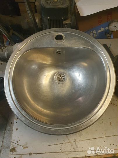 Мойка из нержавейки (круглая)