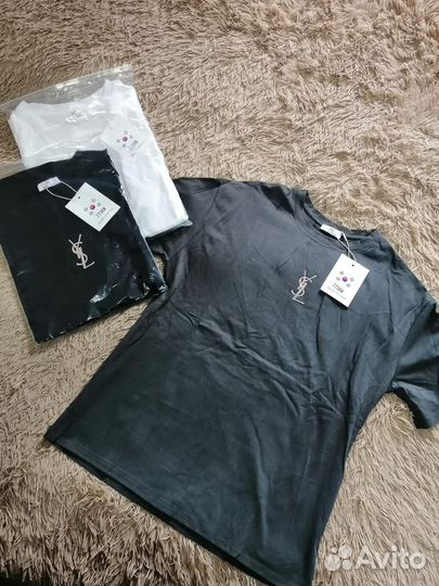 Футболки oversize zara & YSL