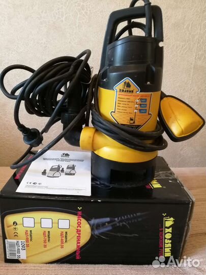 Дренажный электронасос 