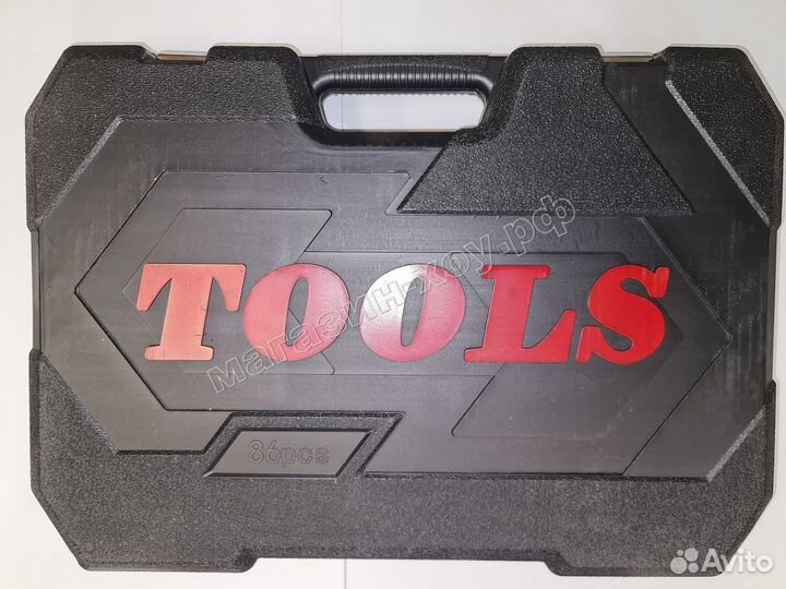 Набор инструментов для авто в чемодане 86 шт