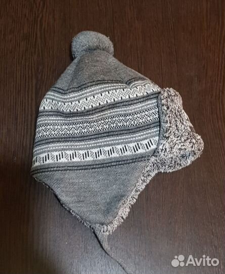 Шапка зимняя и шарф мальчику 3-5 л