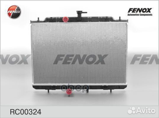 Радиатор nissan X-trail 2.0 A/T 07- RC00324 fenox