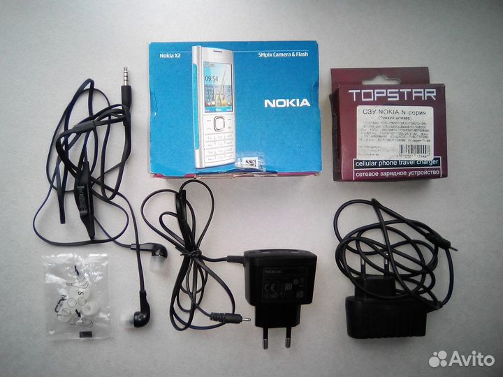 Nokia AC-3E,Topstar Зарядники и гарнитура Nokia