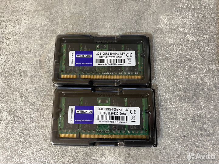 Новая озу для Пк и ноута / DDR2 / DDR3