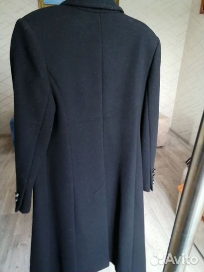 Пальто женское 48 чёрное
