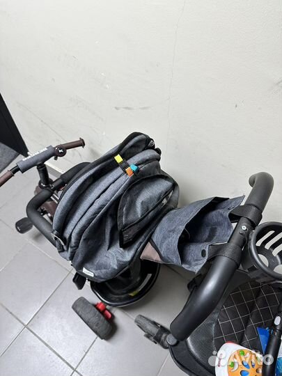 Детский велосипед с ручкой