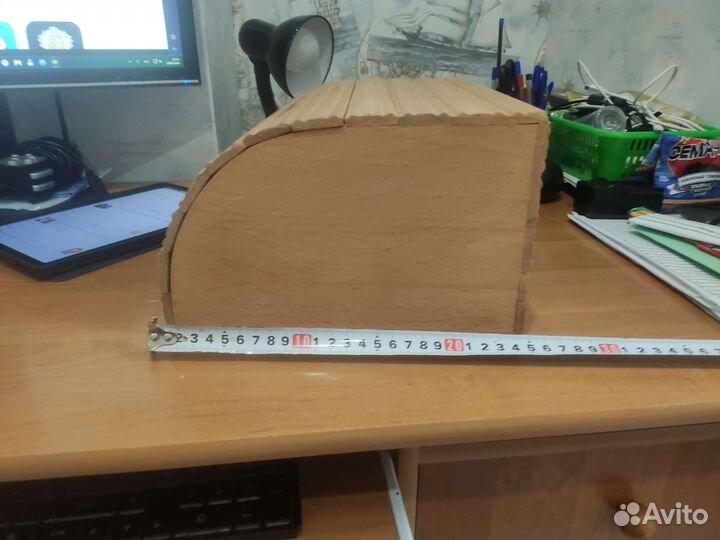 Деревянная хлебница б/у