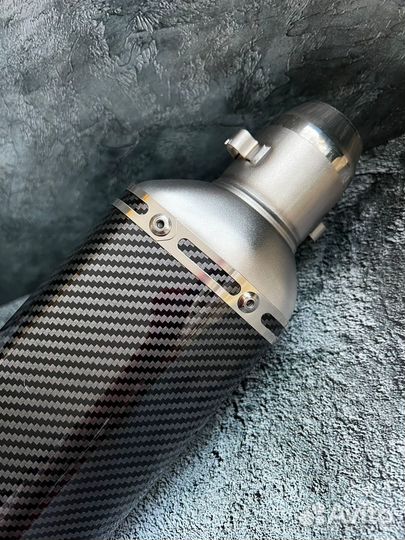 Глушитель akrapovic мото эндуро 470мм