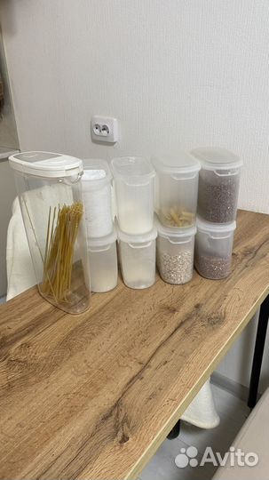 Органайзеры для круп/ хранение/ контейнеры IKEA