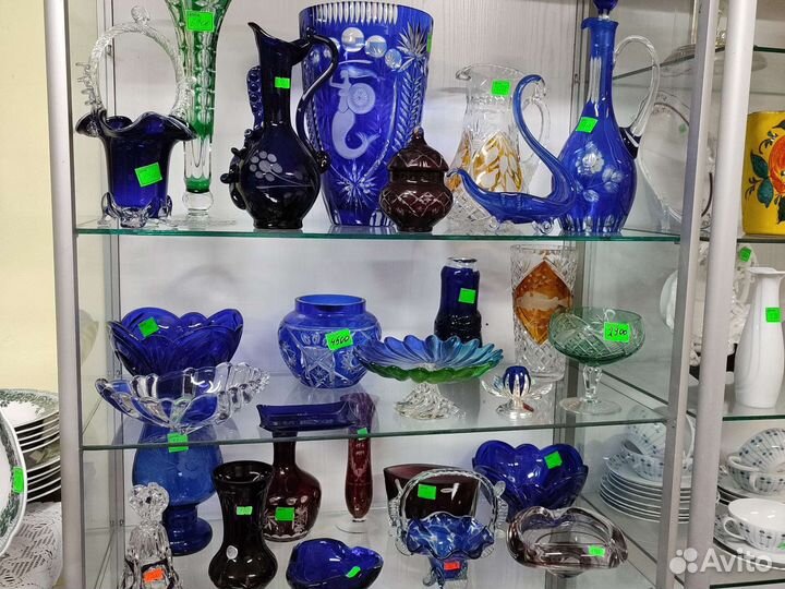 Цветной хрусталь в ассортименте Германия