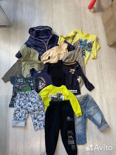Пакет вещей 1,5-2 года