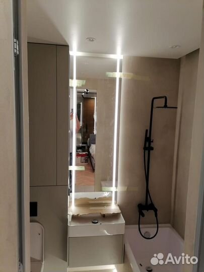 Круглое зеркало с подсветкой