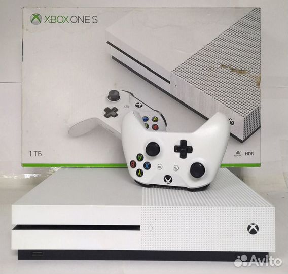 Игровая приставка Microsoft Xbox One S 1Tb (1 джой