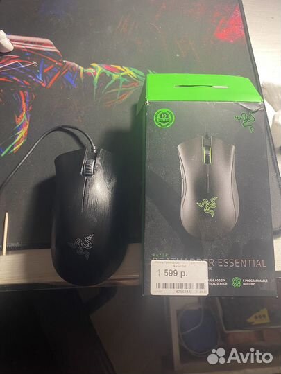 Игровая мышь razer deathadder essential