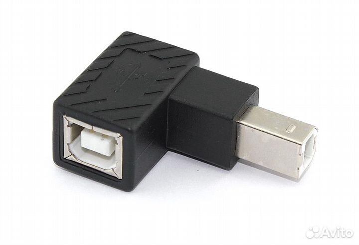 Угловой удлинитель USB B