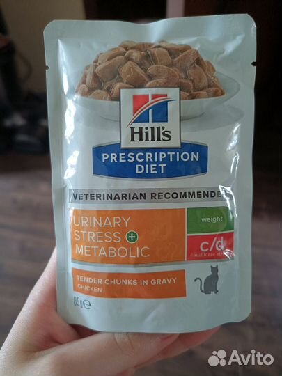 Hills c/d urinary stress + metabolic корм влажный