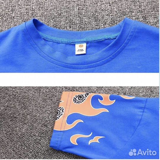 Костюм детский двойка летний Наруто