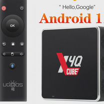 Vontar ugoos X4Q TV Box Android 11 4/128 гб Европейская, X4Q Cube 2G16G