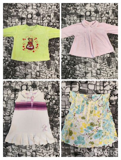 Вещи на девочку 0-2 года