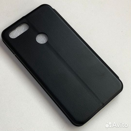 Кожаный чехол-книжка на Honor 8 Lite