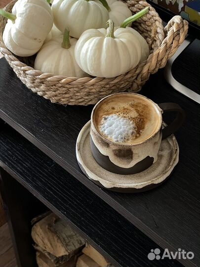 Тыква mini декоративная белая, оранжевая